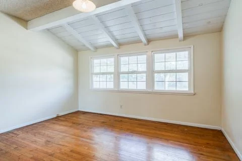 Empty bedroom Stock Photos