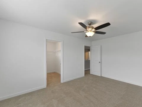 Empty bedroom Stock Photos