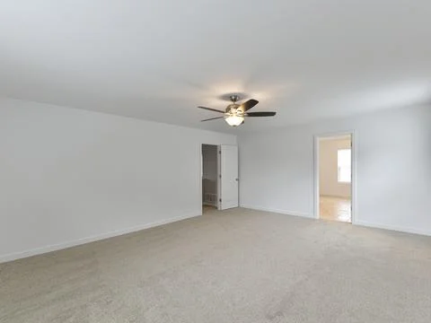 Empty bedroom Stock Photos