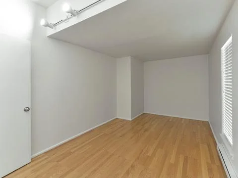 Empty bedroom Stock Photos