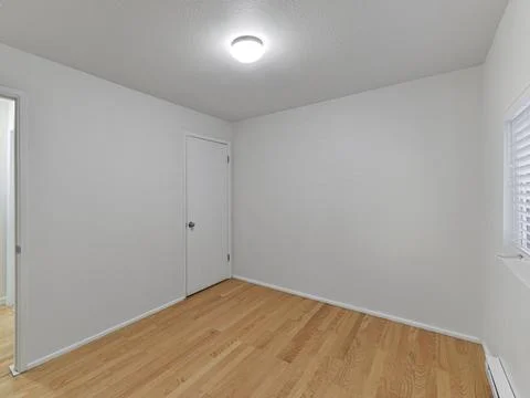 Empty bedroom Foto stock