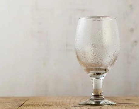 Empty beer glass Stock Photos