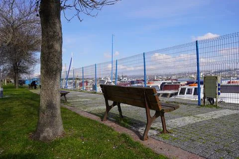 The Empty Bench Stock Photos