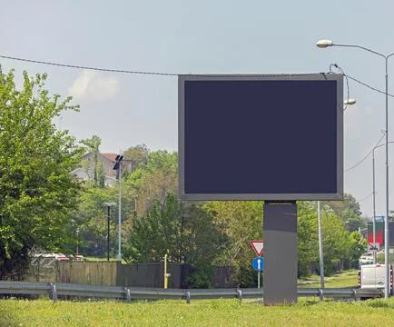 Empty Billboard Copy Space Stock Photos