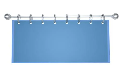 Empty billboard Stock Illustration