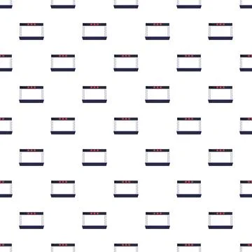Empty billboard signage repeating pattern background design Ilustración de archivo