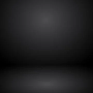 Empty black gray studio abstract background with spotlight effect. Product Stock Illustration