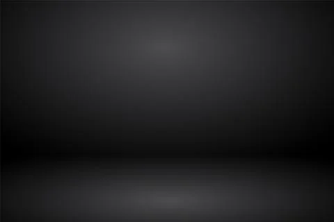 Empty black gray studio abstract background with spotlight effect. Product Stock Illustration