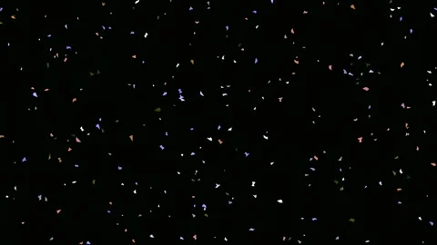 Empty black screen background seamless modern abstract space design Stock Footage 342205739