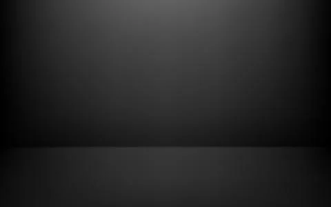 Empty black studio room interior. Clean workshop for photography or presentat 스톡 일러스트