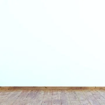 Empty black wall with wooden floor 3d rendering illustration backdrop for m.. 스톡 일러스트