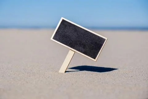 Empty blackboard frame board with copy space for your text or design displays on Stock-Fotos