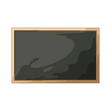 Empty blackboard illustration Stock Illustration
