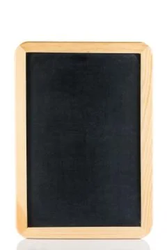 Empty blackboard isolated Stock Photos