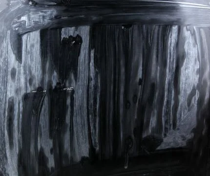 Empty blackboard Foto stock