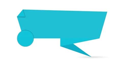 Empty blank paper banner for text or message 4k animation element background Stock Footage 62328611