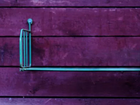 Empty blank shelf backdrop Foto stock