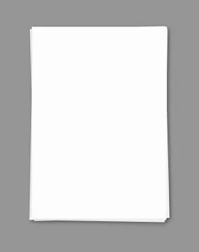 Empty blank template Stock Illustration