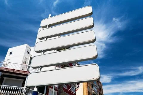 Empty blanks of road signs Empty blanks of road signs Copyright: xZoonar.c... 스톡 사진