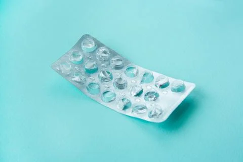 Empty blister Stock Photos
