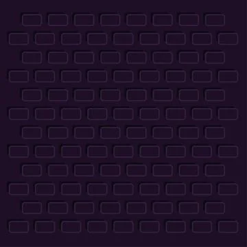 Empty block wall background Vector Illustrazione stock
