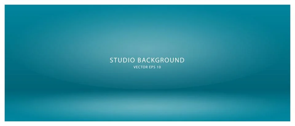 Empty blue background for presentations of cosmetic products for sale online. Stock Illustration