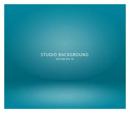 Empty blue background for presentations of cosmetic products for sale online. Stock Illustration