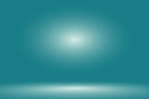 Empty blue studio room, used as background for display your products - Vector Illustrazione stock