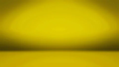 Empty blur yellow Studio well use as background,layout and presentation Stock Photos