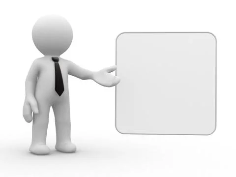 Empty board Stock Illustration