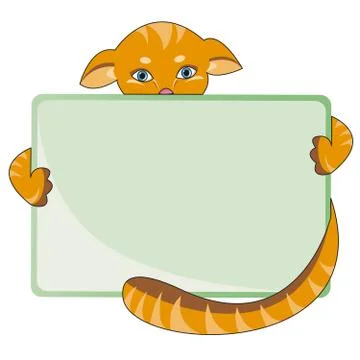 Empty board Stock Illustration