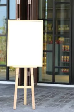 Empty board menu of food items and have copy space. Stock Photos