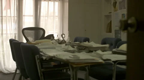 Empty boardroom 스톡 동영상 55691443