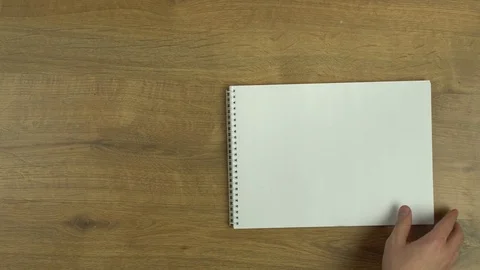 Empty Book Flip video Vidéo 70697922