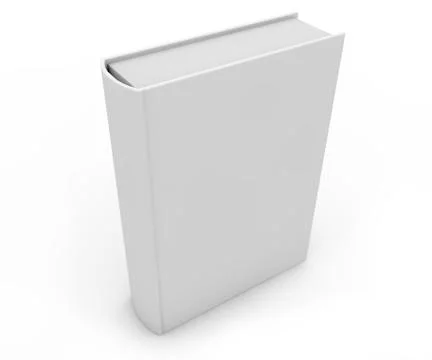 Empty book Illustrazione stock