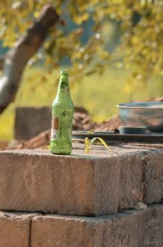 Empty bottle Stock Photos