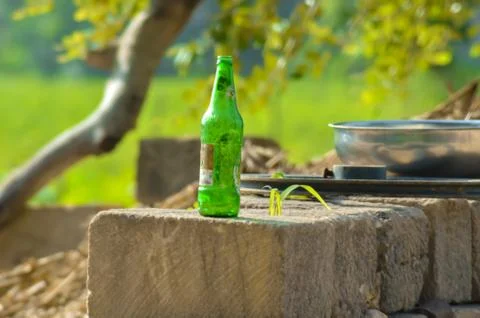Empty bottle Stock Photos