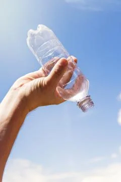 Empty bottle of water 写真素材