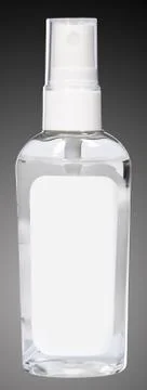 Empty bottles for cosmetics Stock Photos