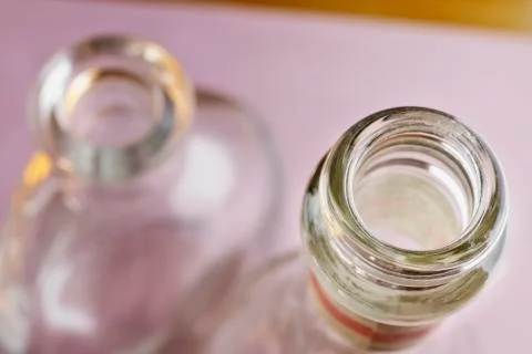 Empty bottles Stock-Fotos