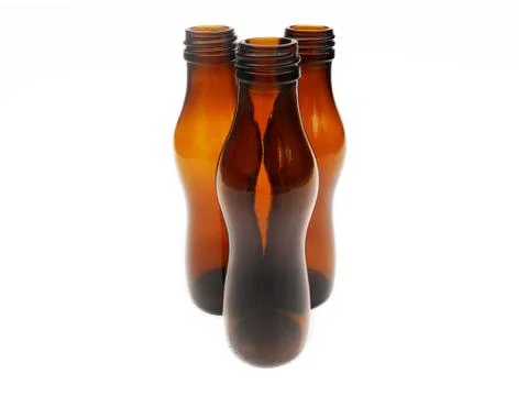 Empty bottles Stock Photos