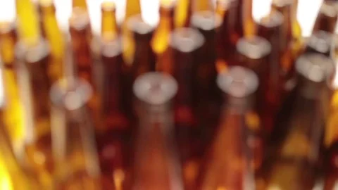 Empty bottles, the top view, small depth of sharpness 動画素材 69096601