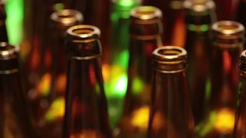 Empty bottles, the top view, small depth of sharpness 動画素材 71051596