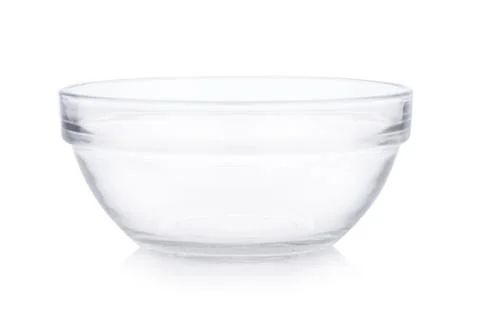 Empty bowl on white background 写真素材