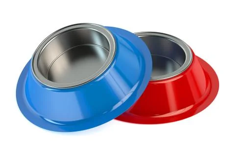 Empty Bowls for pets Stock Illustration