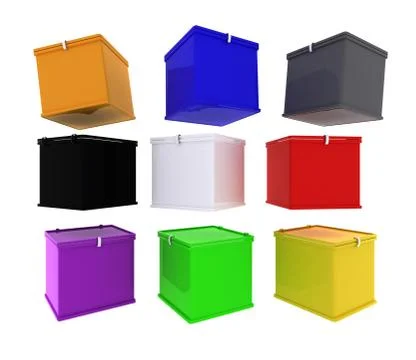 Empty box Stock Illustration