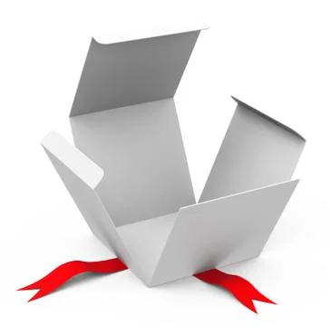 The empty box Stock Illustration