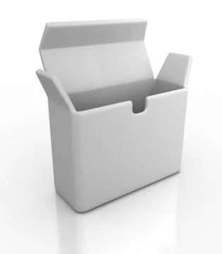 Empty box Illustrazione stock