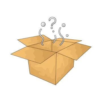 Empty Box illustration Stock Illustration