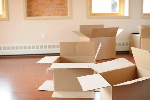 Empty Boxes Stock Photos